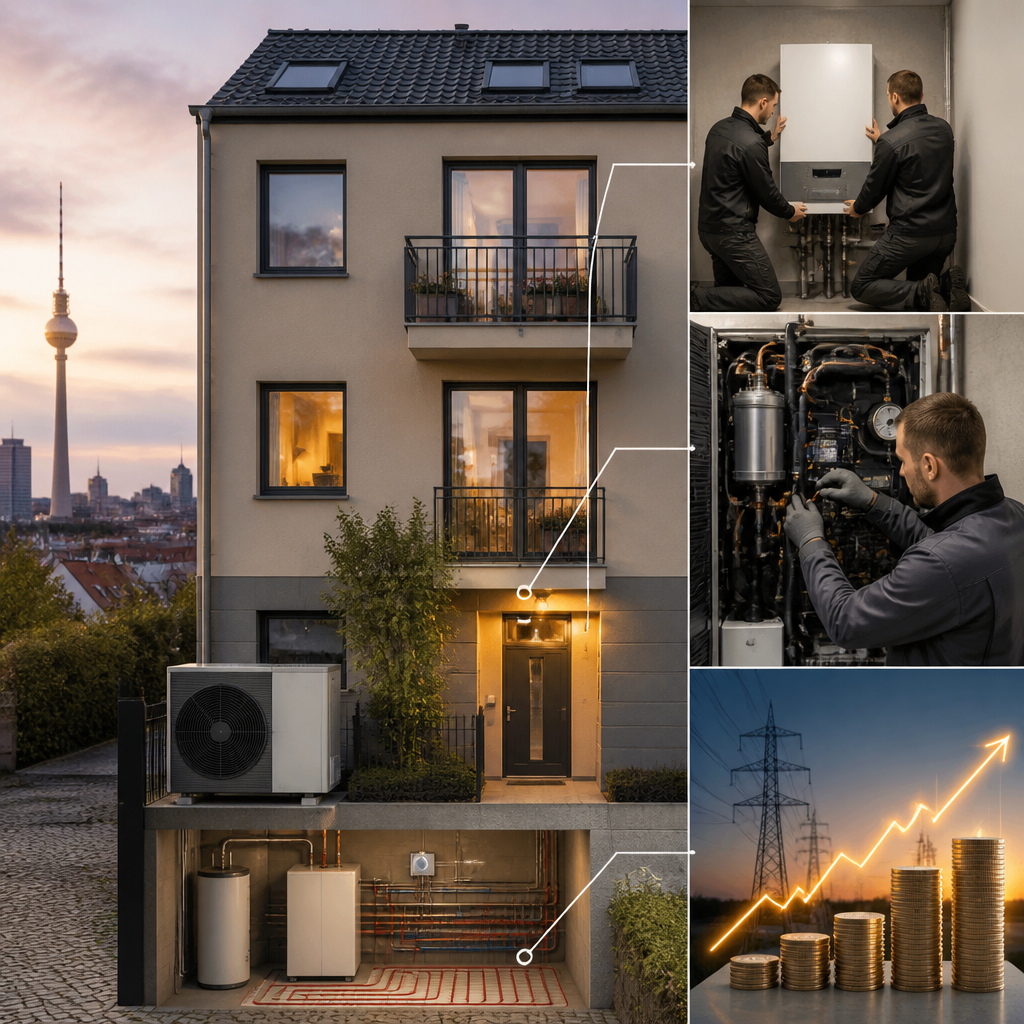 Kostenübersicht für Wärmepumpe in Berlin mit Beispielrechnung