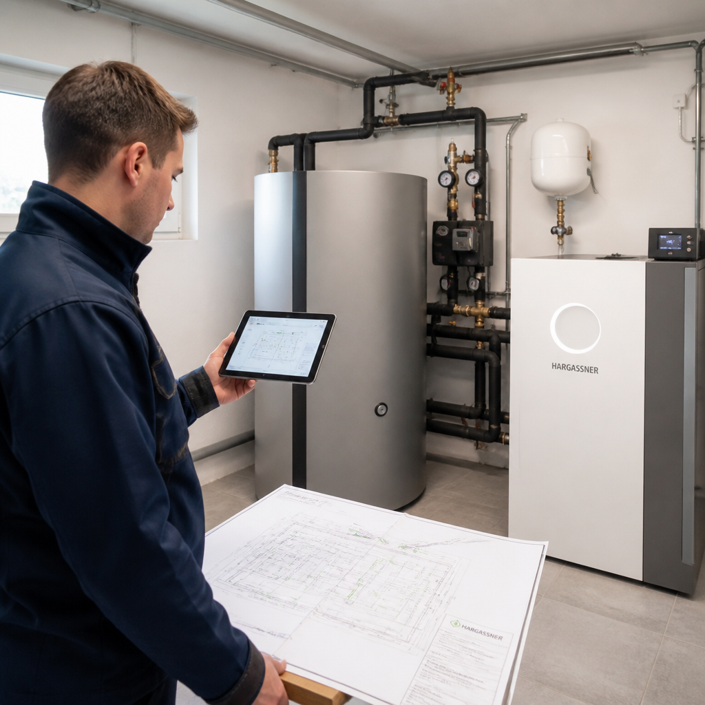 Fachplanung für eine Wärmepumpe im Bestand