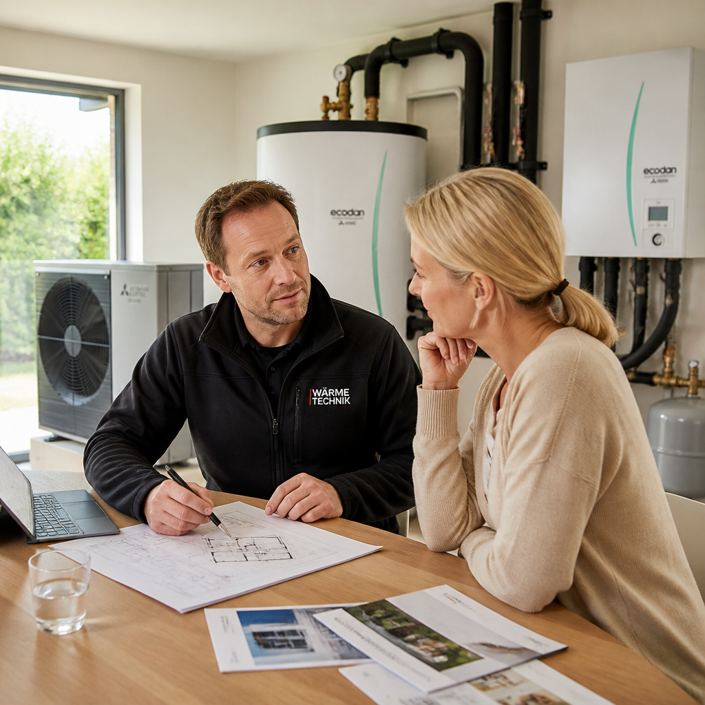 Fachliche Planung einer Wärmepumpe im Einfamilienhaus
