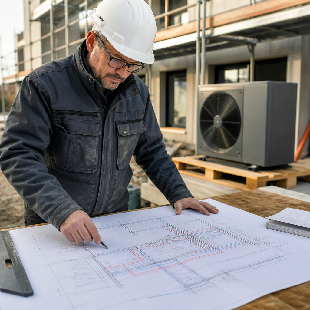 Planung einer Wärmepumpe im Neubau
